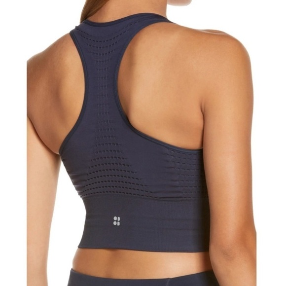 Sweaty Betty Stamina Bra Small blue gray Green size M spot bra - Picture 7 of 15